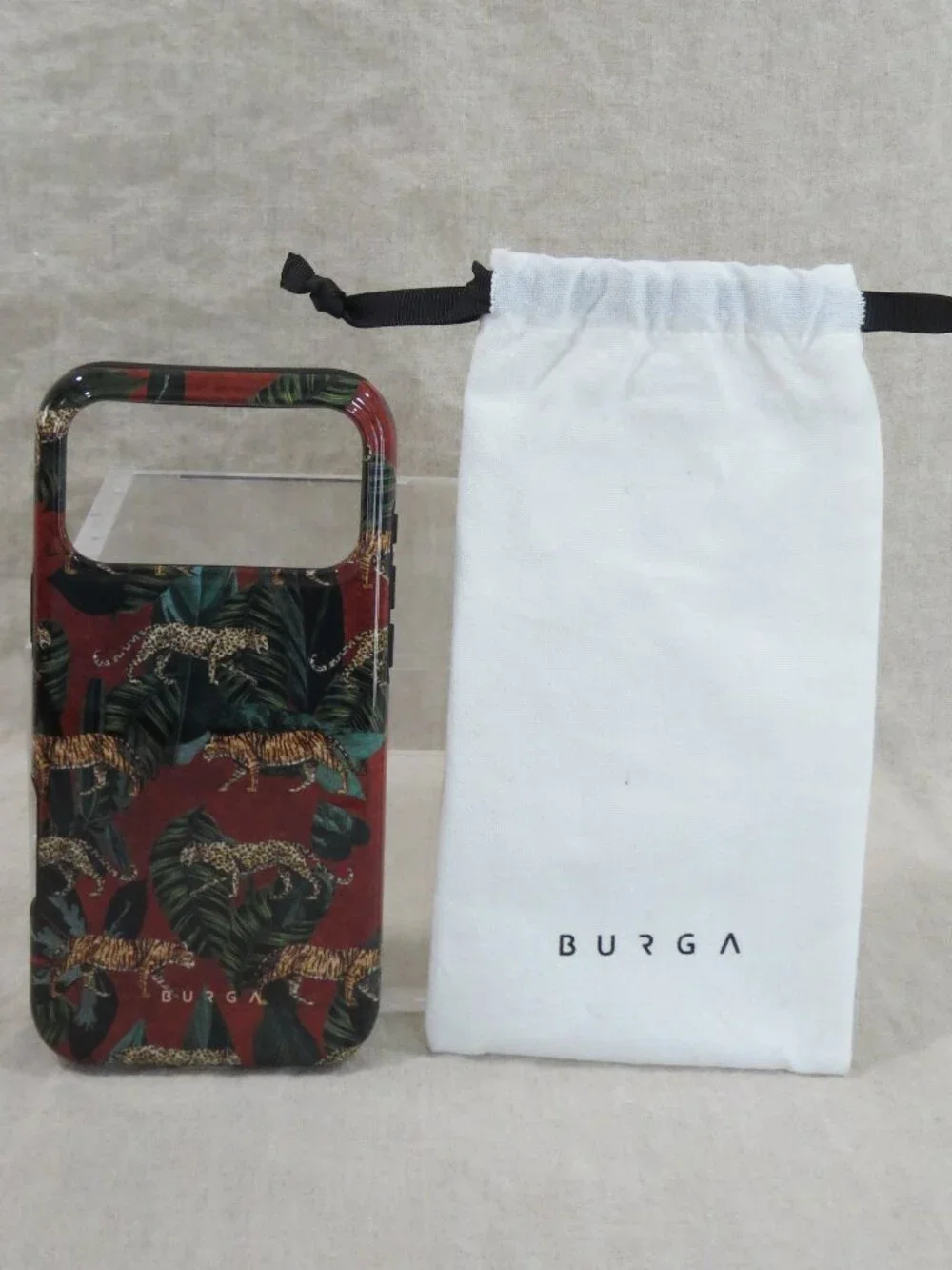 BURGA Morning Commute Designer iPhone 17 Pro Max Case Leopard, Cheetah, Tiger